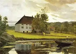 Efter solnedgang, version de 1885