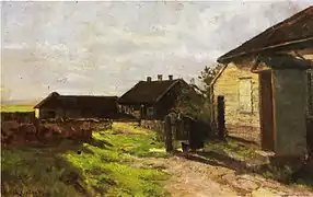 Tunet på Kvalbein, vers 1904