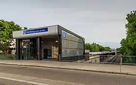 Un accès de la station.