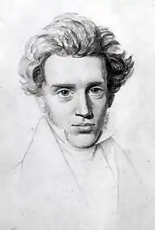 Sœren Kierkegaard, philosophe danois.