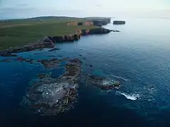 Une côte dangereuse.