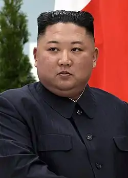 Kim Jong-un (8 fois)  2018, 2017, 2016, 2015, 2014, 2013, 2012, 2011.