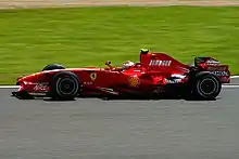 Photo de la Ferrari F2007 de Kimi Räikkönen