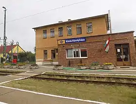 Image illustrative de l’article Gare de Kimle-Károlyháza