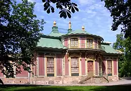 Le pavillon chinois XVIIIe siècle du château de Drottningholm, en Suède