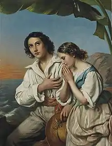 Paul et Virginie (1856), localisation inconnue.