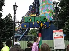 King Chaos à Six Flags Great America
