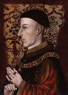 Henri V, roi d'Angleterre.