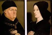 Le roi René et Jeanne de Laval