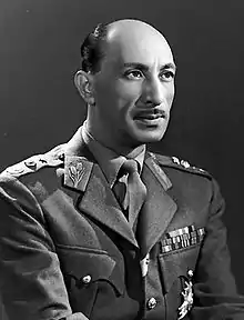 Portrait du roi Zaher Shah en 1963