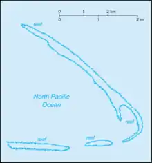 Carte du récif