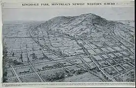 Aux origines de Côte-Saint-Luc: promotion immobilière à Kingsdale Park (1910)