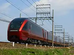 Description de l'image Kintetsu 80000 Series between Kasumigaura and Kintetsu-Tomida.jpg.