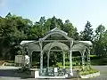 Kiosque buvette des Thermes de Barbazan.