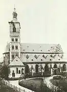 L'église vers 1900.