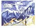 «Stafelalp à l'automne»  1919/20