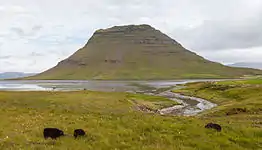 Le mont Kirkjufell.