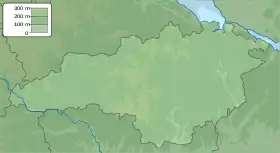 Voir sur la carte topographique de l'oblast de Kirovohrad