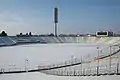 Le stade Kirov en hiver.