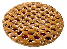 Vlaai aux cerises.