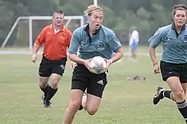 Rugby à sept féminin aux États-Unis d'Amérique.