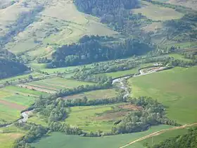 La Târnava Mică près de Sân-Georgiu de Pădure (Erdőszentgyörgy).