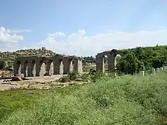 Ancien pont de Kishkindha.