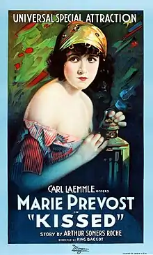 Description de l'image Kissed (1922 movie poster).jpg.