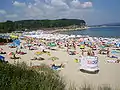 La plage nord et le golfe Atliman à Kiten