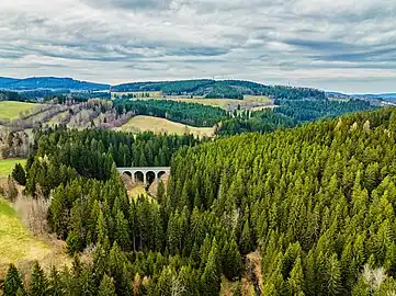 Viaduc ferroviaire de Klášterecký.