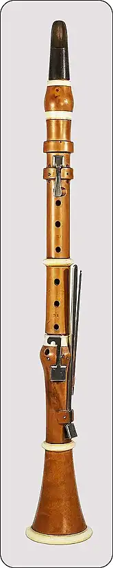 Clarinette ancienne à 5 clés (vers 1800)