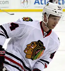 Description de l'image Klas Dahlbeck - Chicago Blackhawks.jpg.