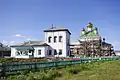 Monastère de Selenguinsk en rénovation.