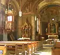 Fresques (1903-1904) de l'église Sainte-Marie-auxiliatrice de Riezlern, dans le Vorarlberg.