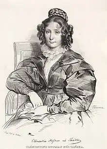 Description de l'image Klementyna Tańska lit. Achille Devéria.jpg.