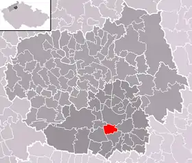 Localisation de Kleneč