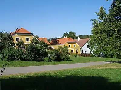 Le hameau de Klenovice.