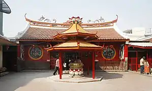 Le temple chinois Jin De Yuan à Glodok.