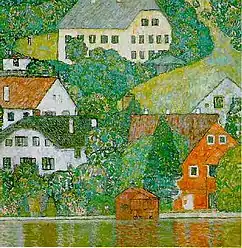 Paysage de Gustav Klimt.
