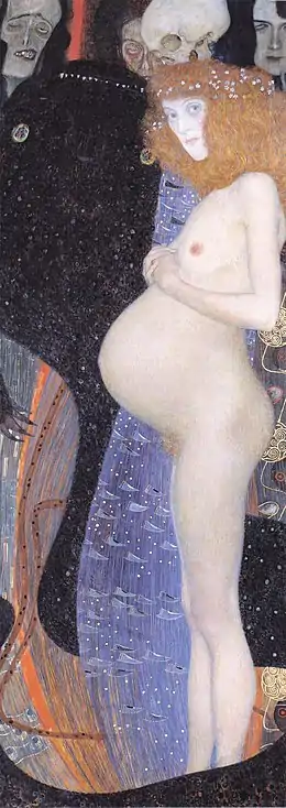 Hope I. Gustav Klimt. 1903