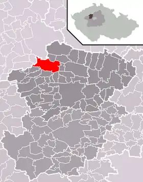 Localisation de Klobuky