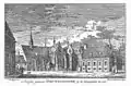 Gravure du monastère par Jan de Beijer (1703–1780) vers 1758