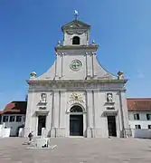 Façade de l'église