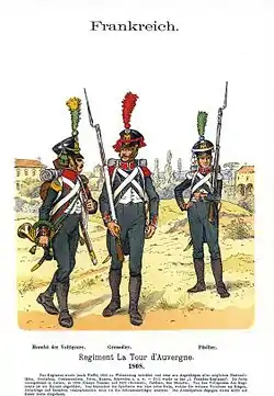 Image illustrative de l’article Régiment de La Tour d'Auvergne (1805-1811)