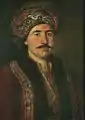 Le prince Miloš au turban, 1824
