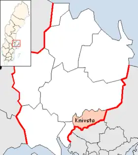 Localisation de Knivsta