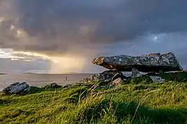 Knockbrack dans le Connemara en Irlande