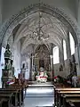 Photographie de l'église saints Pierre et Paul à Kostrzyn.