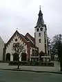 L'église paroissiale.