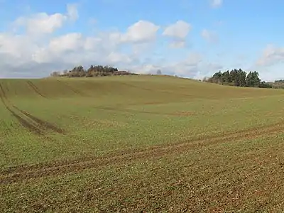 Kožlany  : colline de Sibenik.